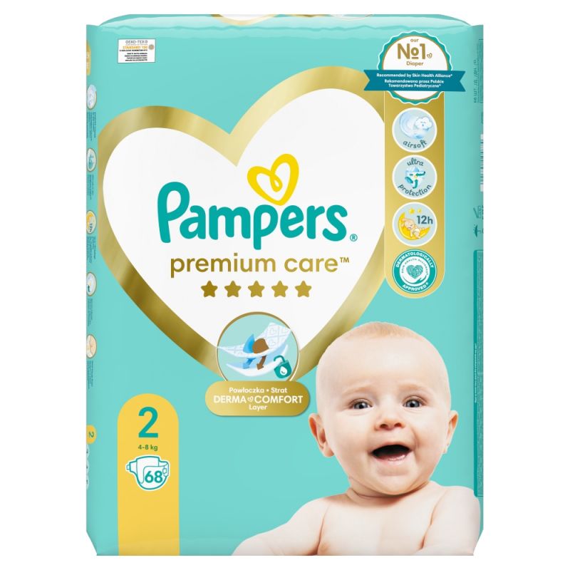 chusteczki pampers aqua pure norwegia