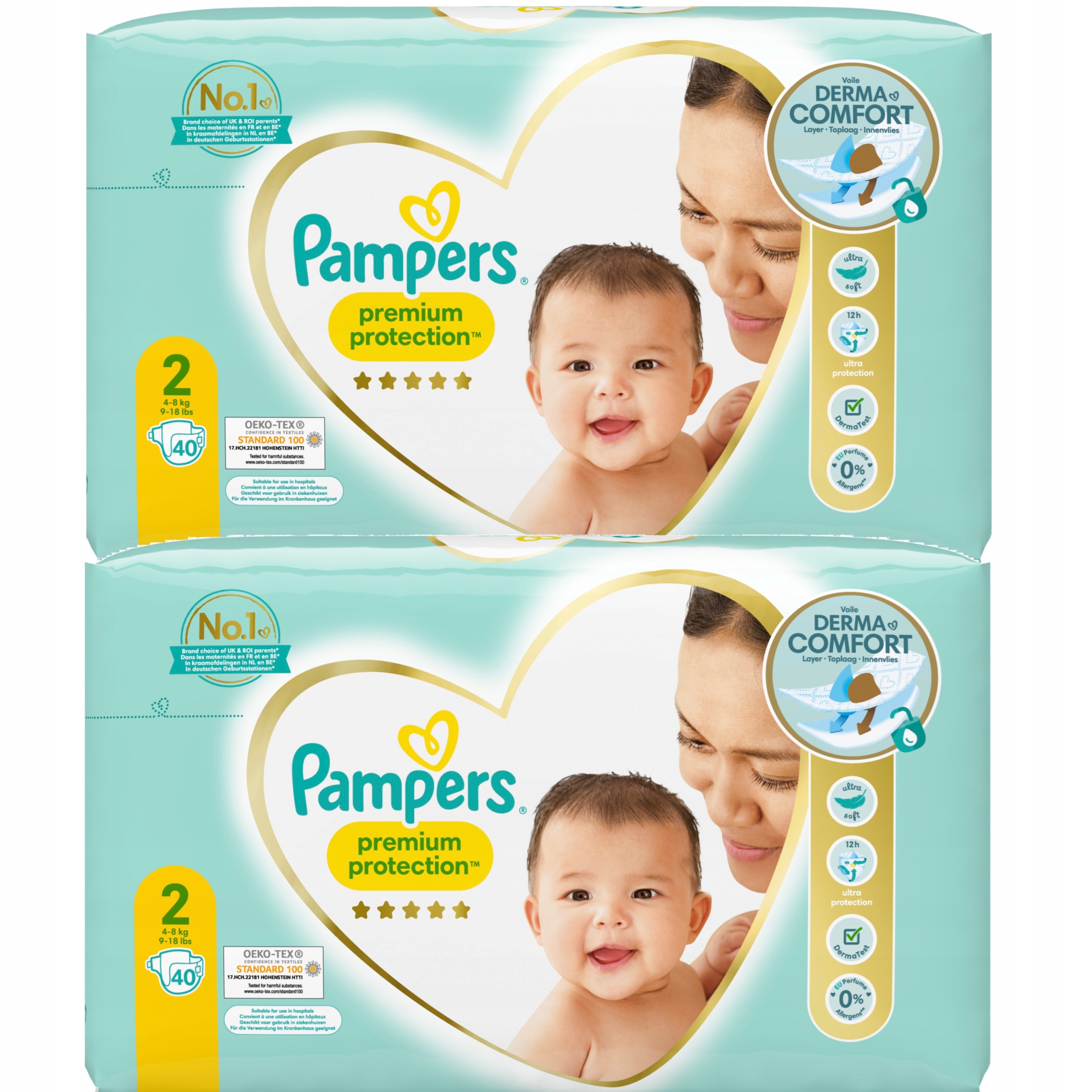 pampers premium care 1 newborn 78 pieluszek