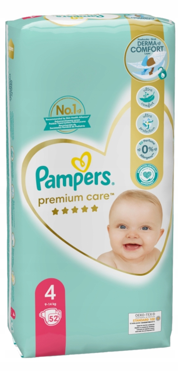 pieluchomajtki pampers pants warstwa pokryta