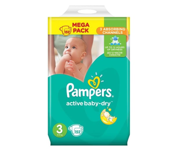 pieluszki jednorazowe pampers