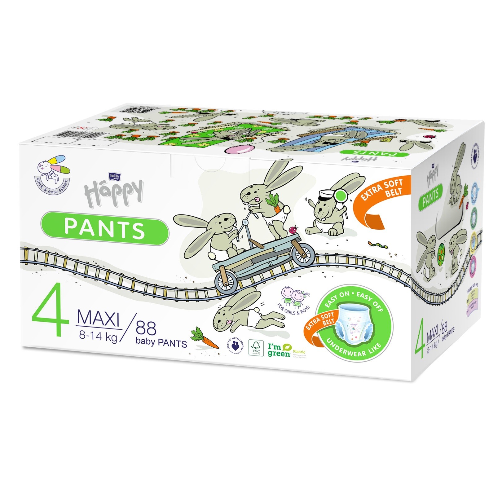 duzy karton pampersow pampers 4