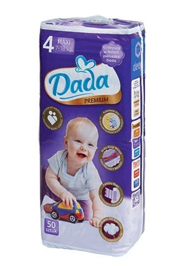 pieluchy dada 4 maxi box biedronka aktualna cena