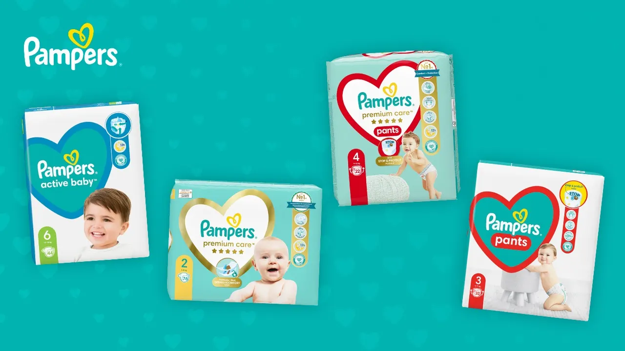 pampers pure 2 akce