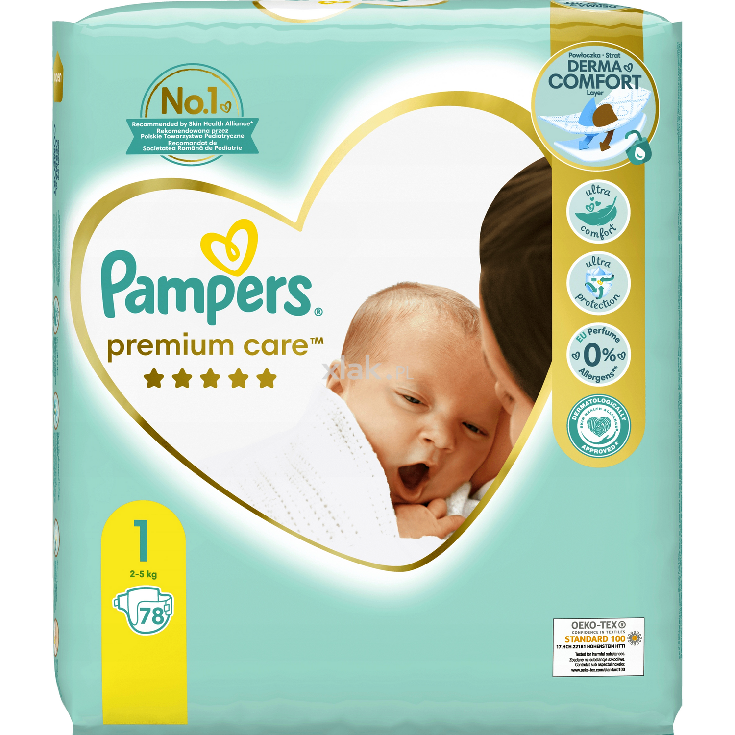 pampers pants z niebieskim paskiwm