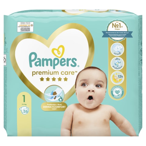 rossmann pieluchy pampers premium care 1