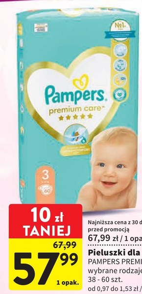 promocja pieluchy pampers 5