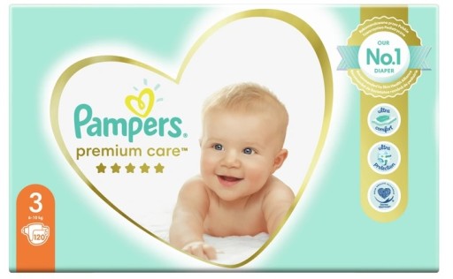 pampers premium care pieluchy 1 newborn 156 szt