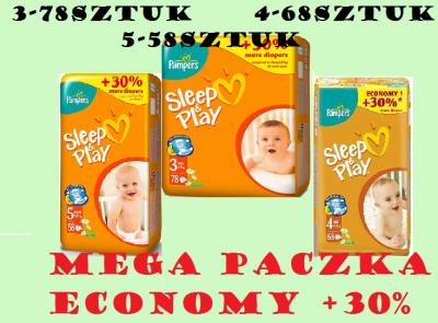 pieluchomajtki pampers pasek przylepny