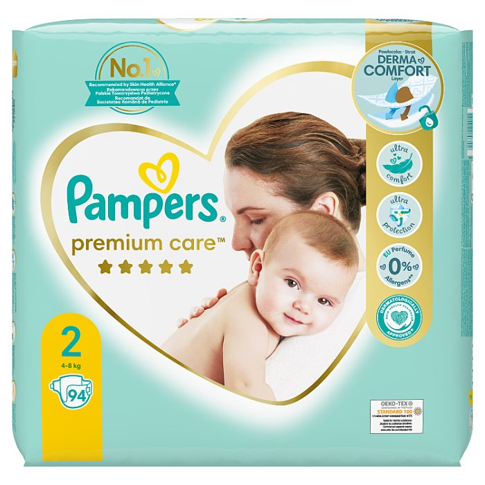 pieluchy pampers premium care xxl 2 mini 3-6 kg 240szt