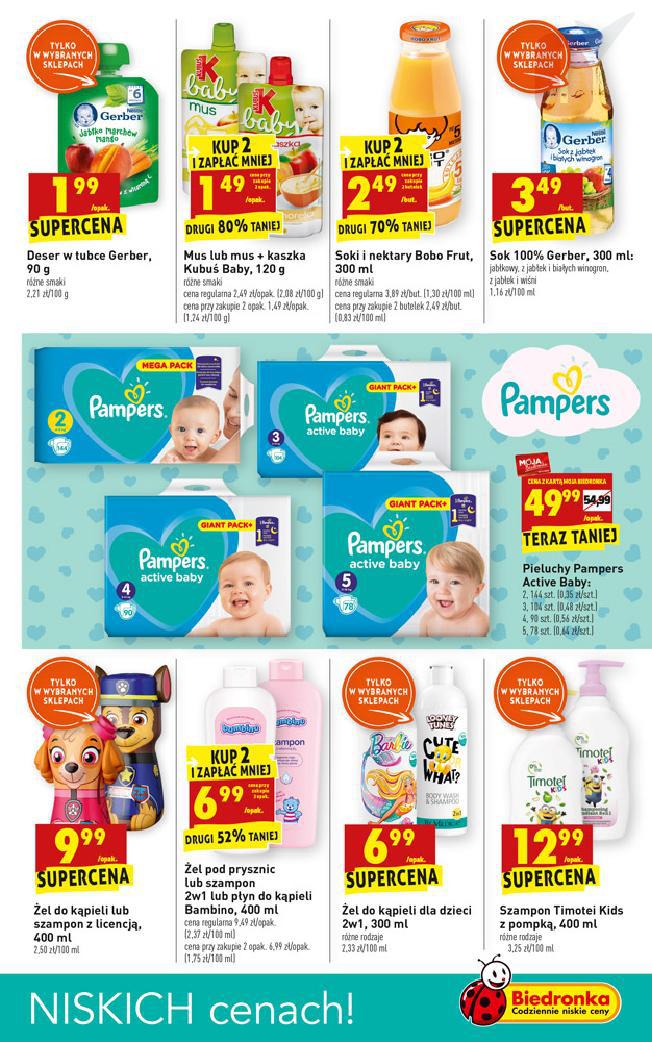 pieluchy pampers active baby 6 mb plus extra large 124sztuki