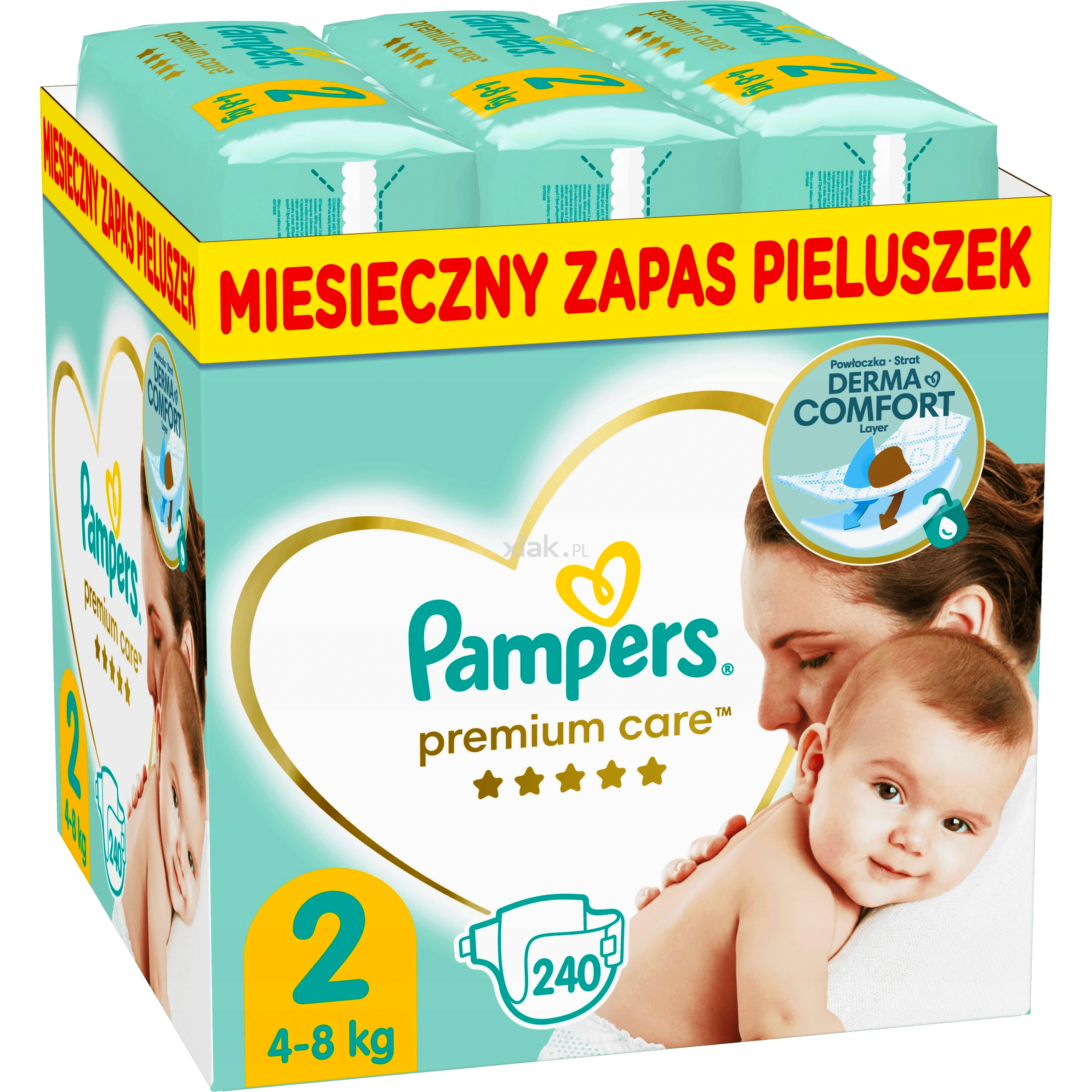 pampers numer 0 ile kg