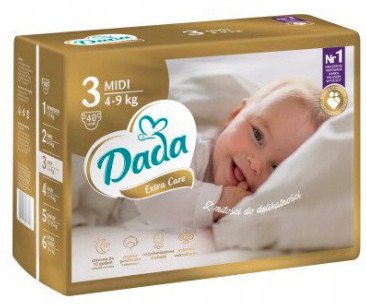 dada extra soft midi pieluchy 3 60 skład