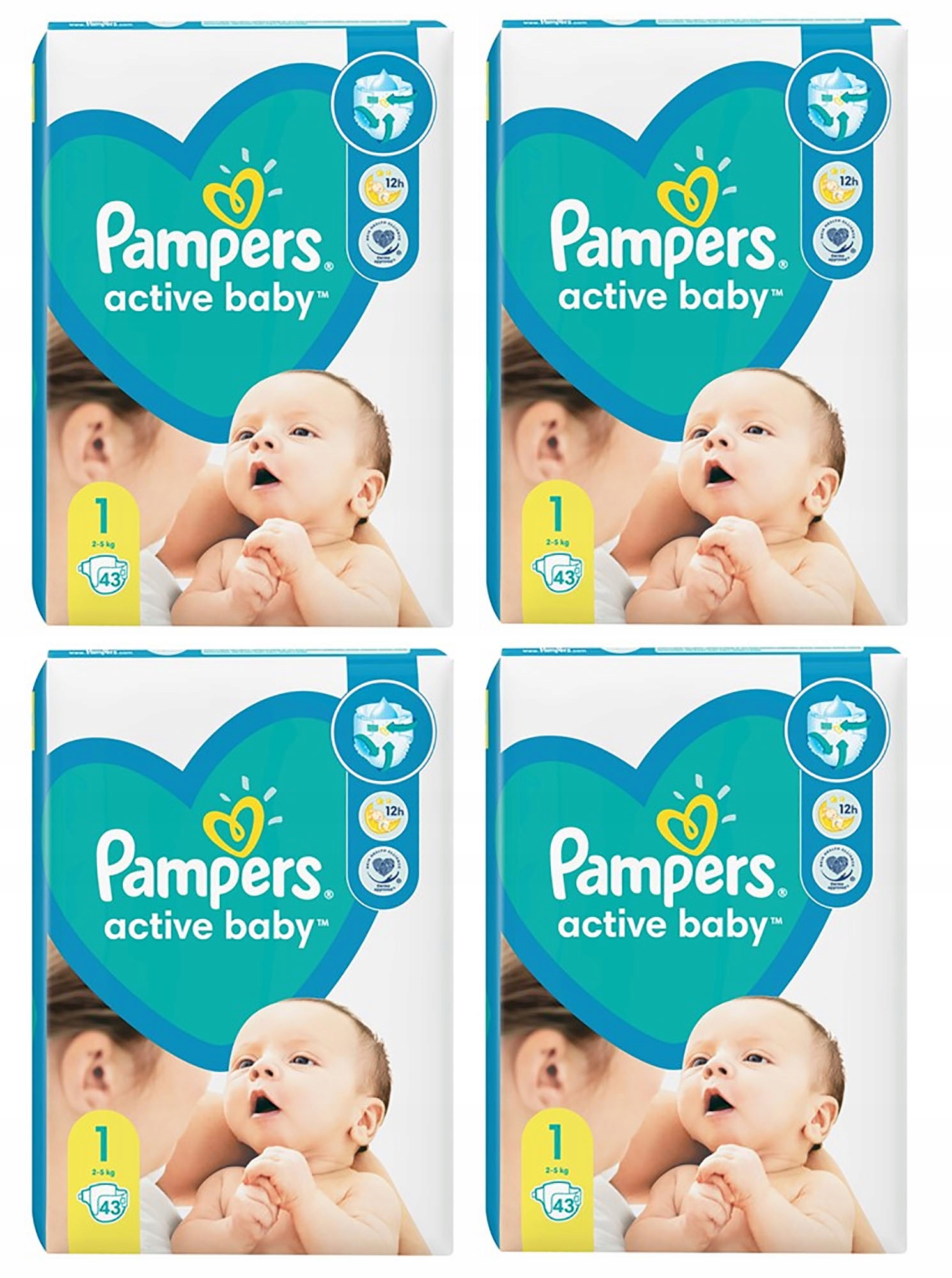 pampers premium 1 43 szt cena