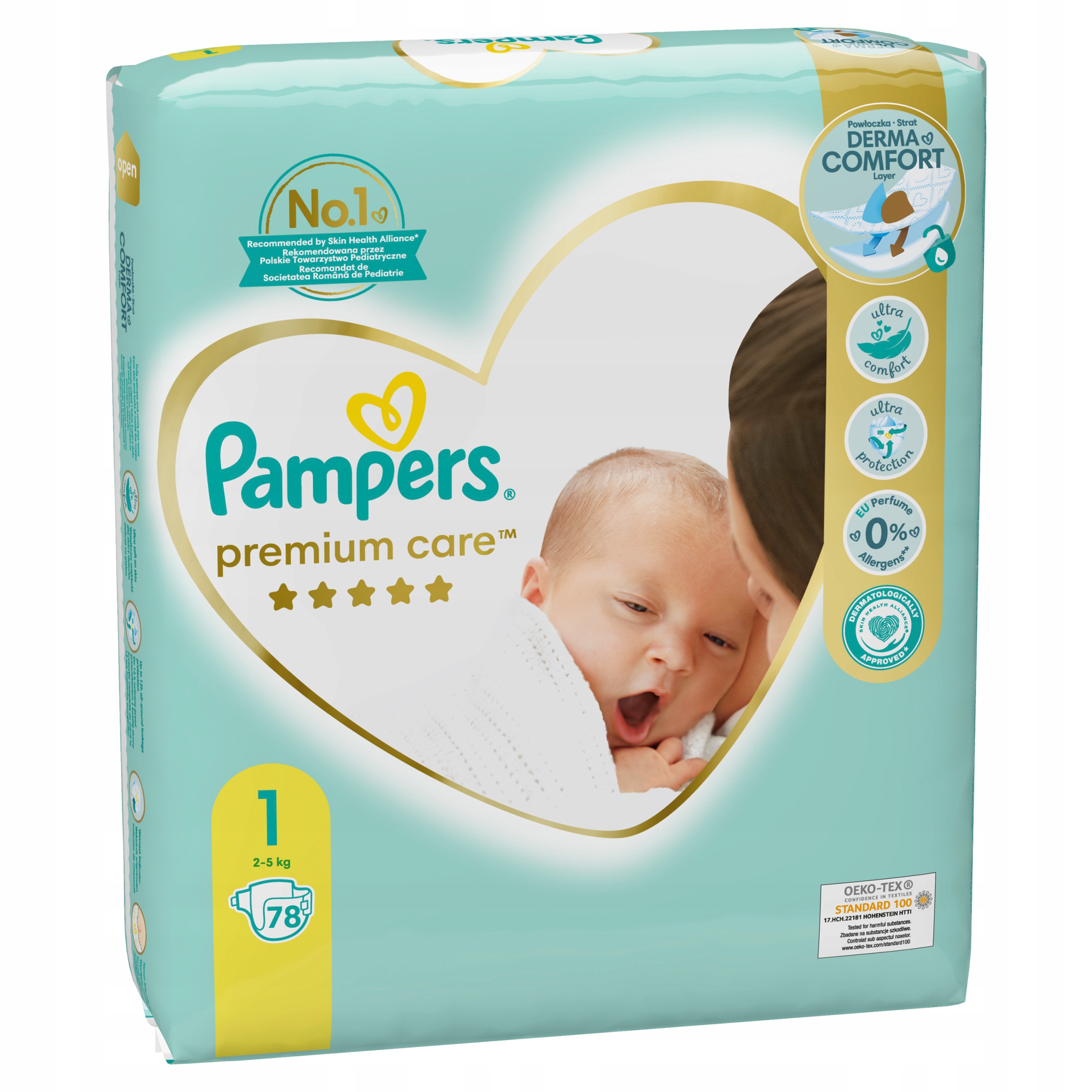 pampers premium care pieluchy 3 6-10 kg 60 szt