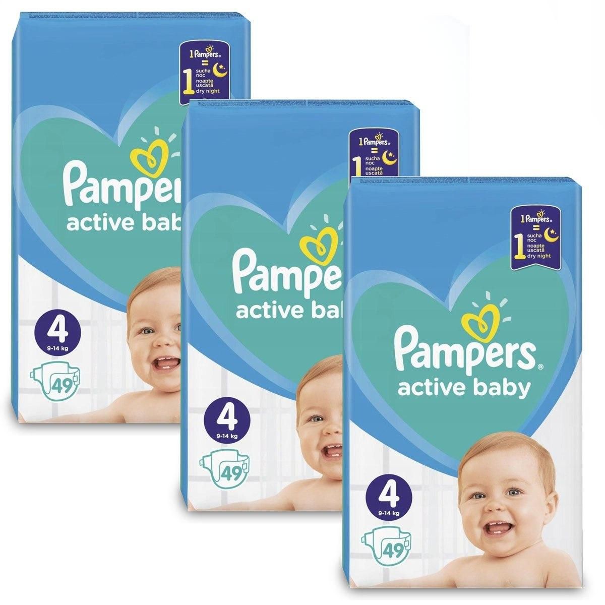 pieluchy pampers do 30kg