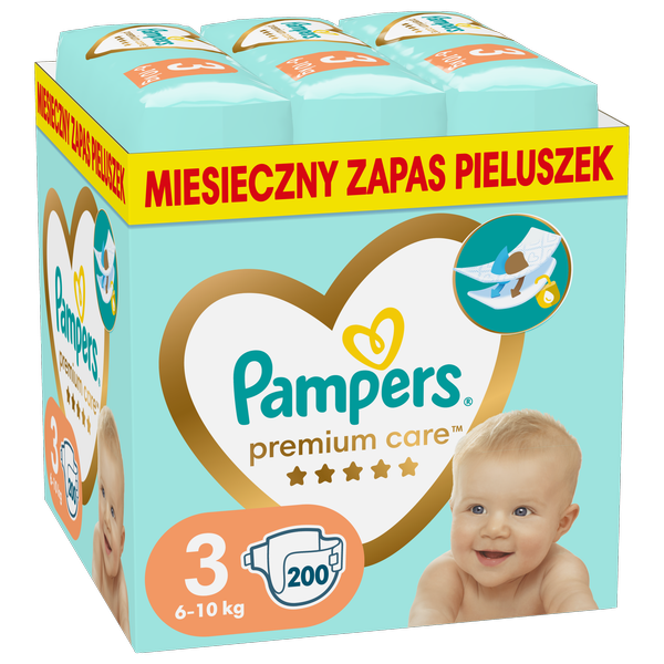 pieluchy pampers care