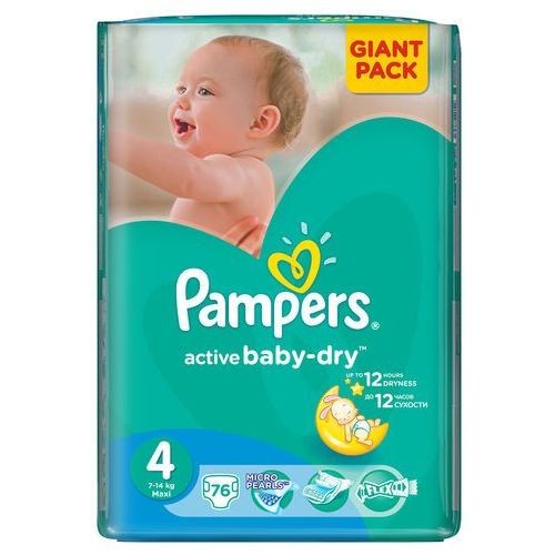 niebieskie pampers active baby