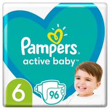 pampers active baby4+