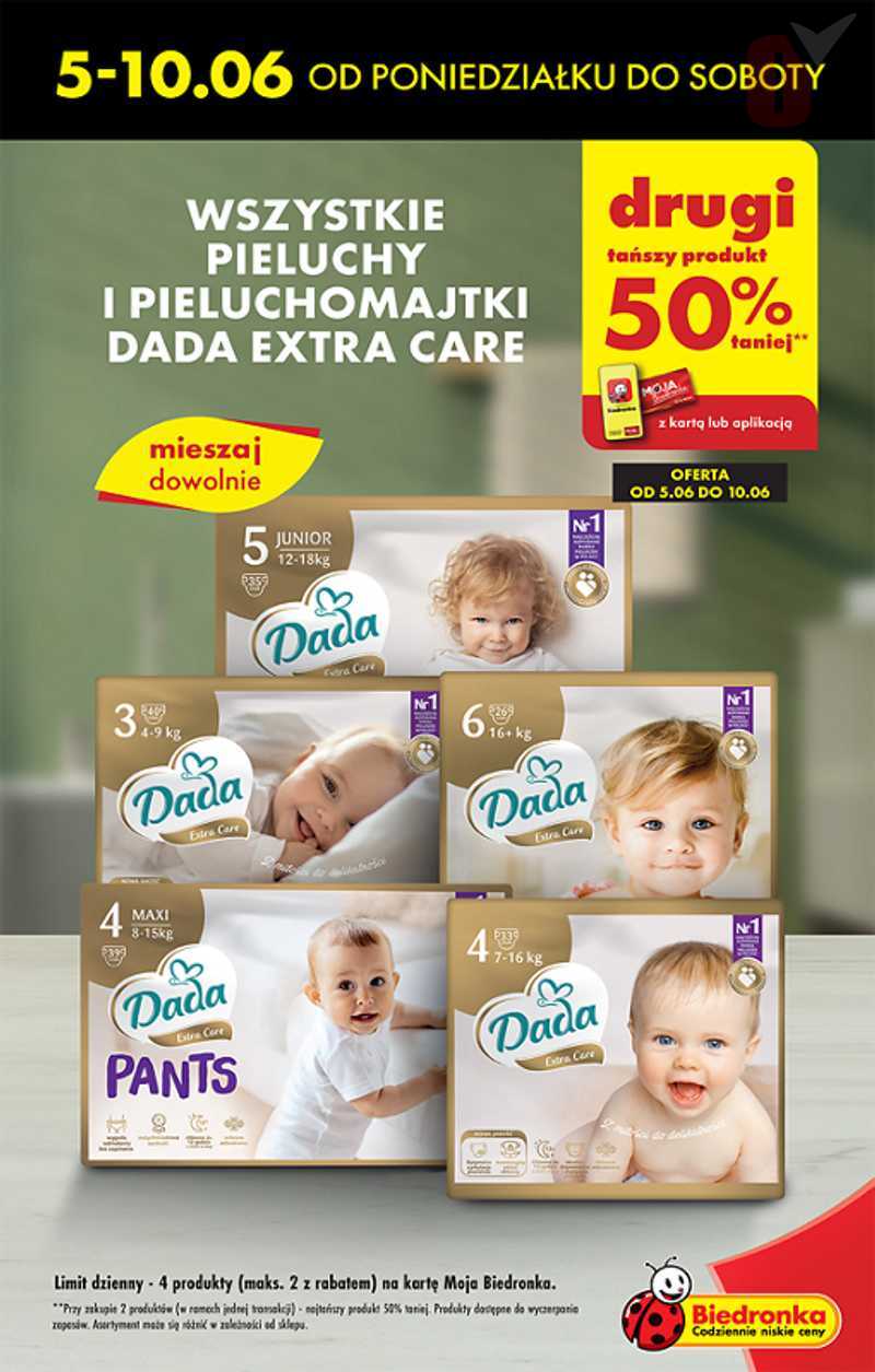 pieluchy pampers 5+ rossman