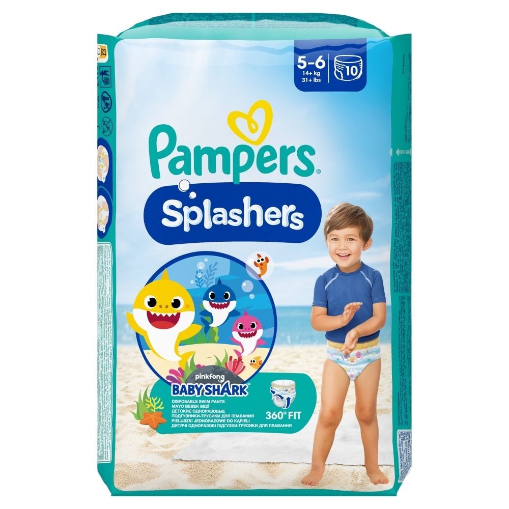 pieluchy pampers jasne niebieskie