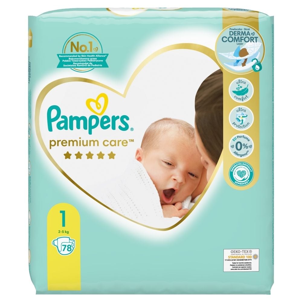 chusteczki pampers pure sroka