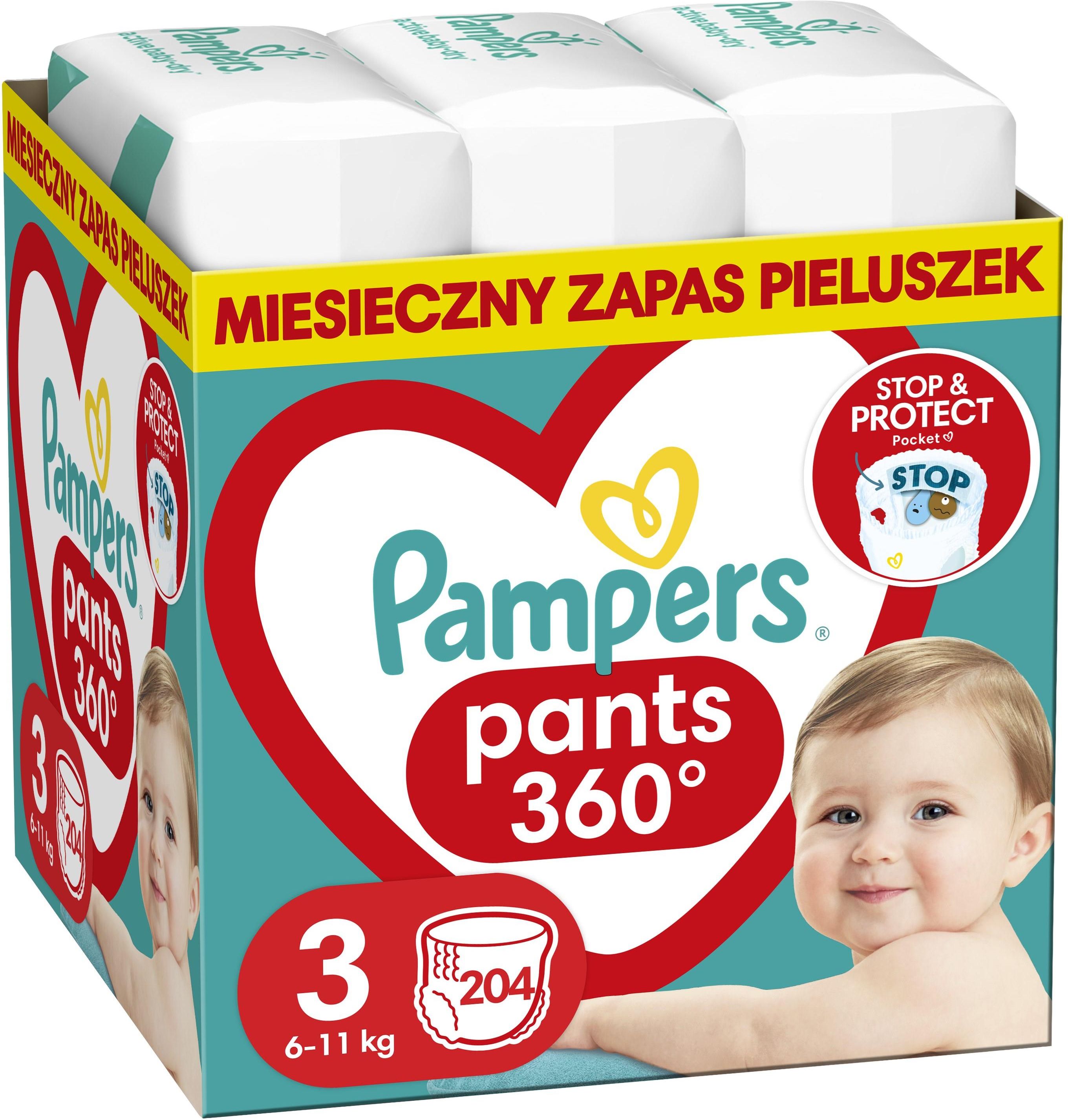 pampers rozmiar 3 od kiedy