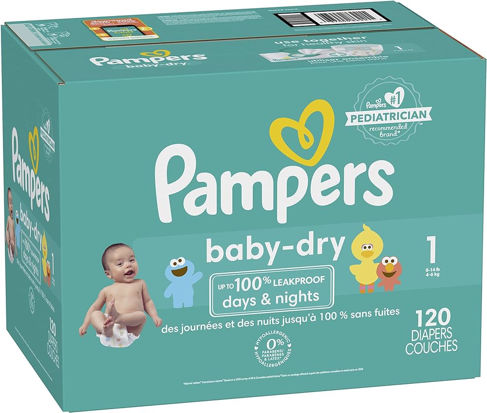 chusteczki pampers pure sroka