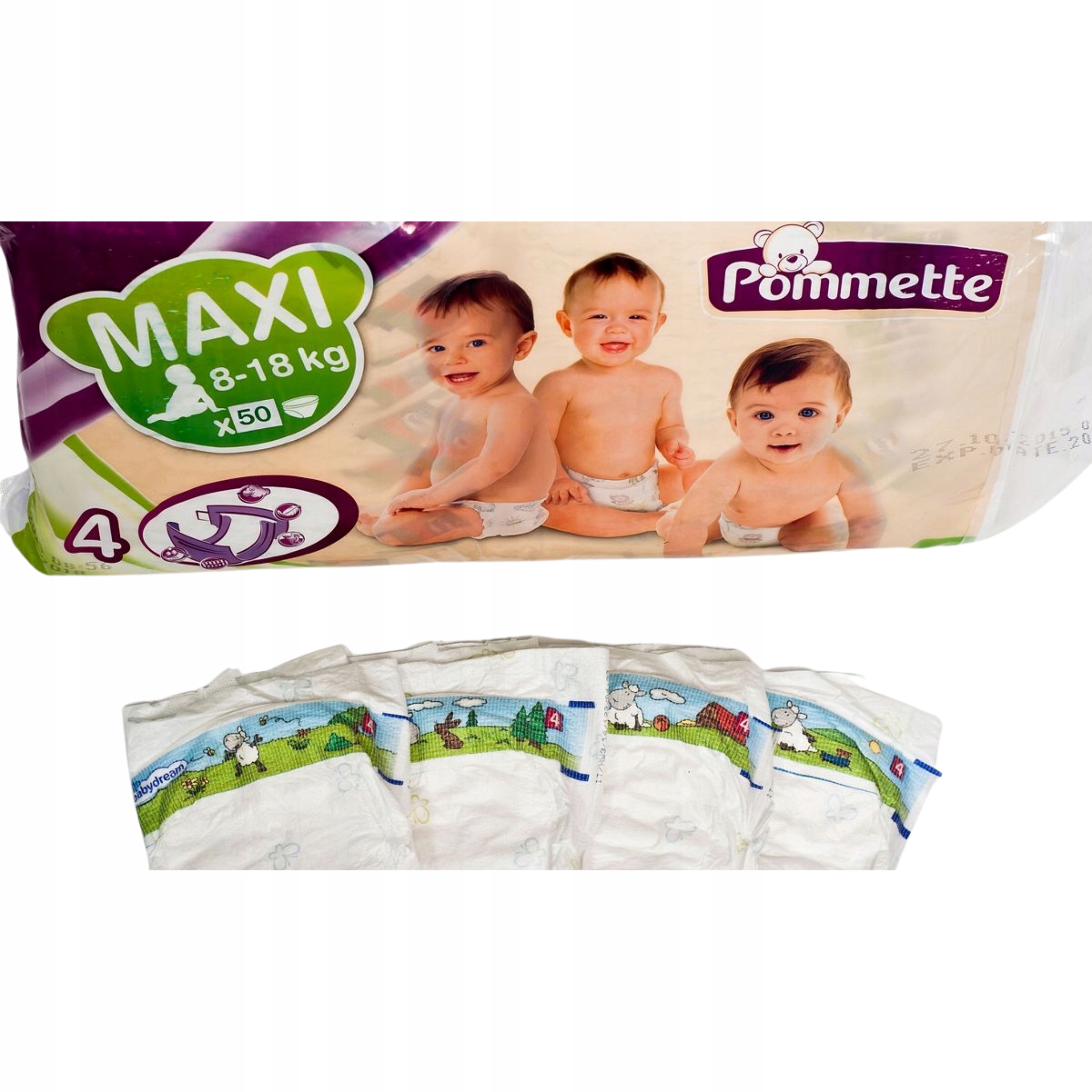 chusteczki pampers fresh clean 12x64