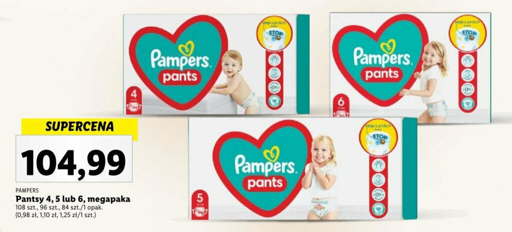 pampers w wielopaku