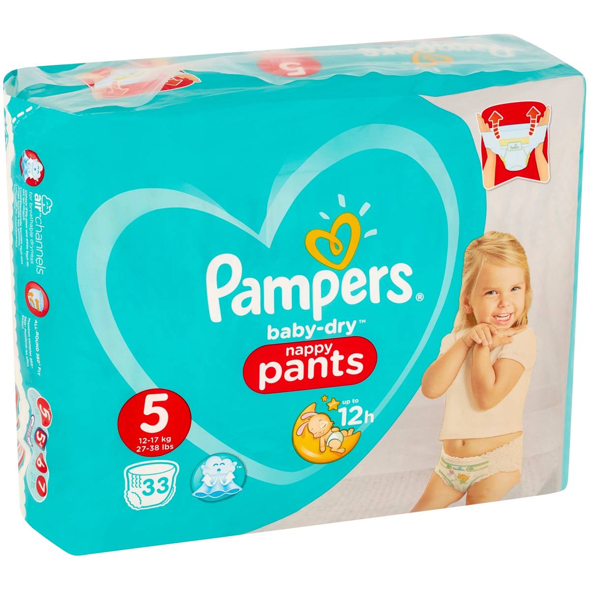 pampers baby dry 3 116sztuk