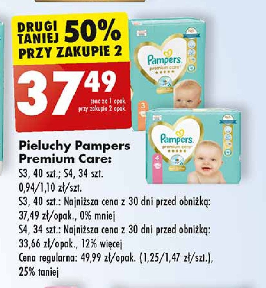 ranking pieluch pampers od 6kg