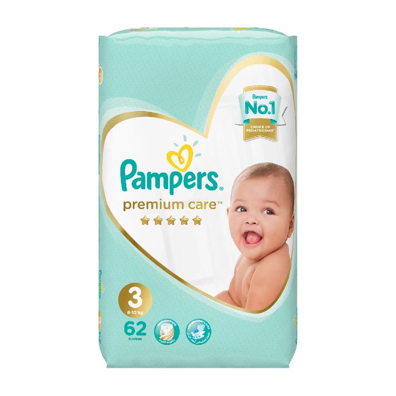 pampers premium czy care dey