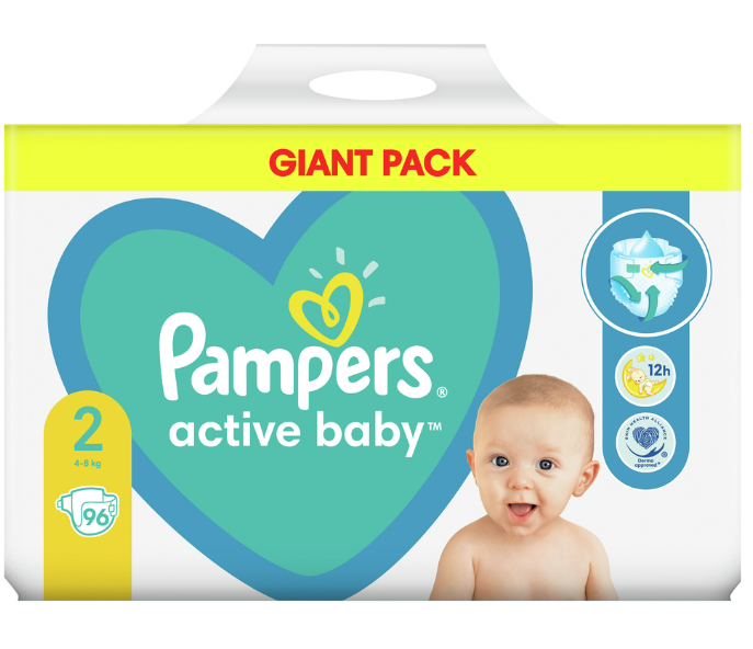 pieluszki pampers active baby dry