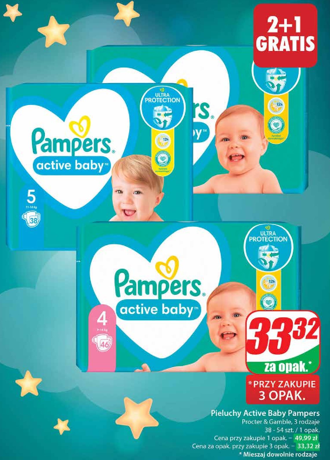 pampers 5 cena