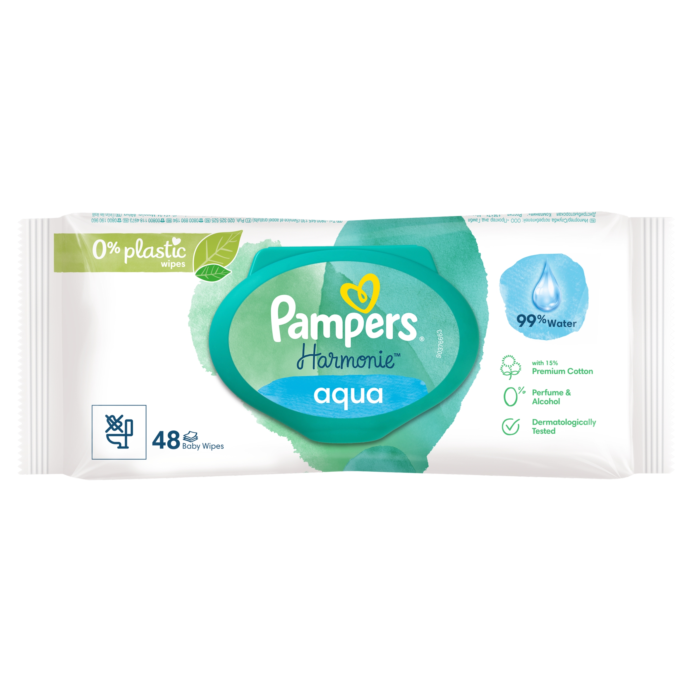 pampers pure water wipes