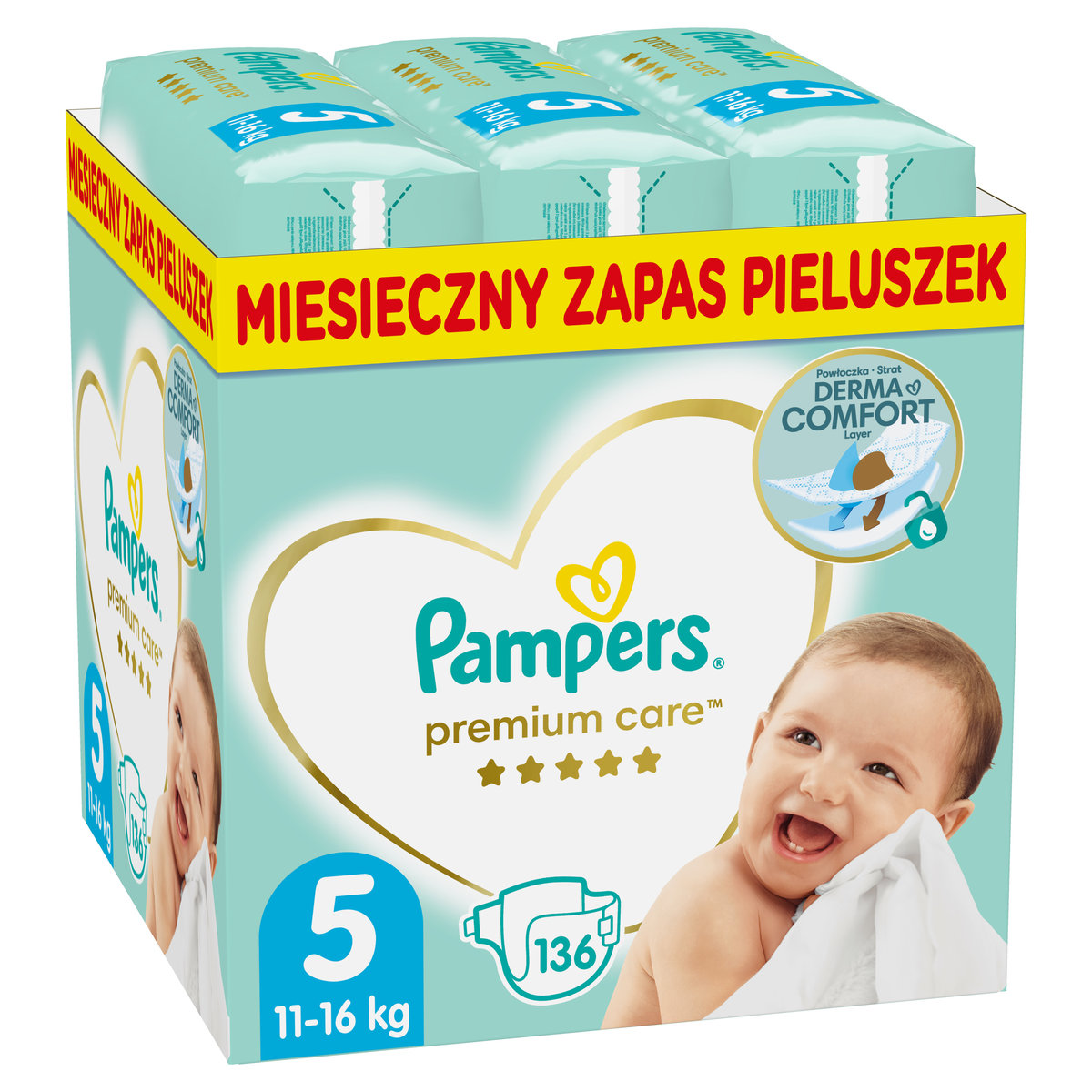 pieluchomajtki pampers 20 sztuk