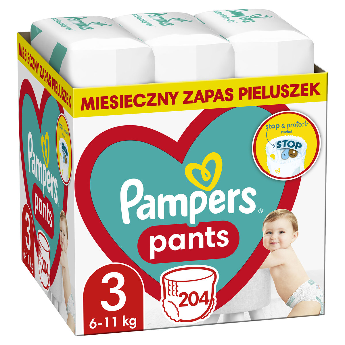 pieluchy pampers smierdza