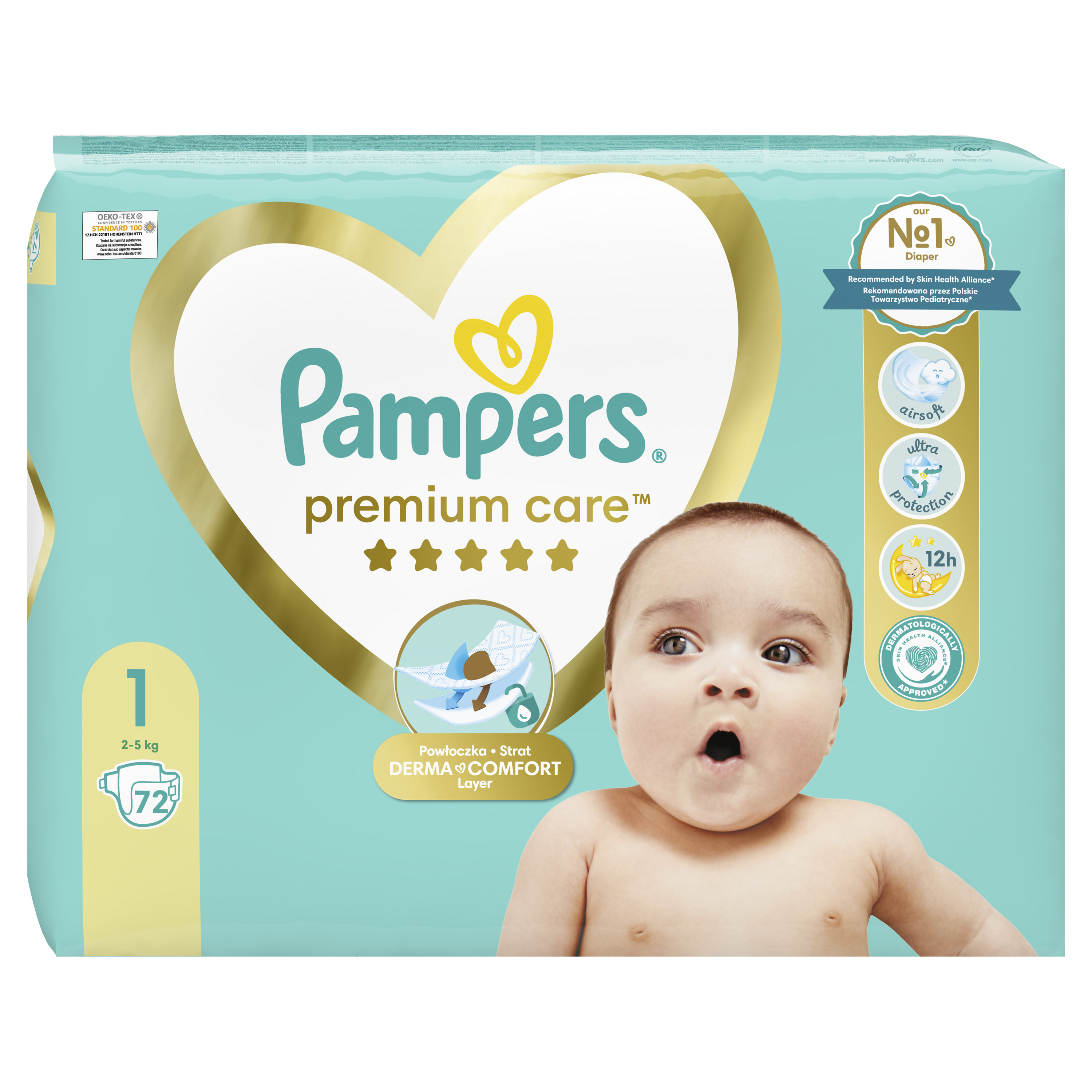 chusteczki pampers sensitive 6x56szt