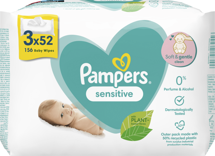 pampers sensitive s skład