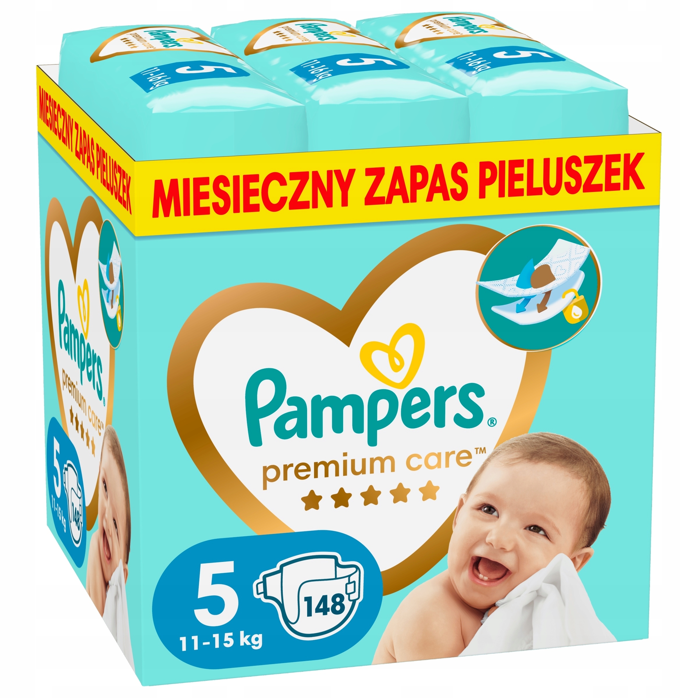 pamper 144 rozmiar 2