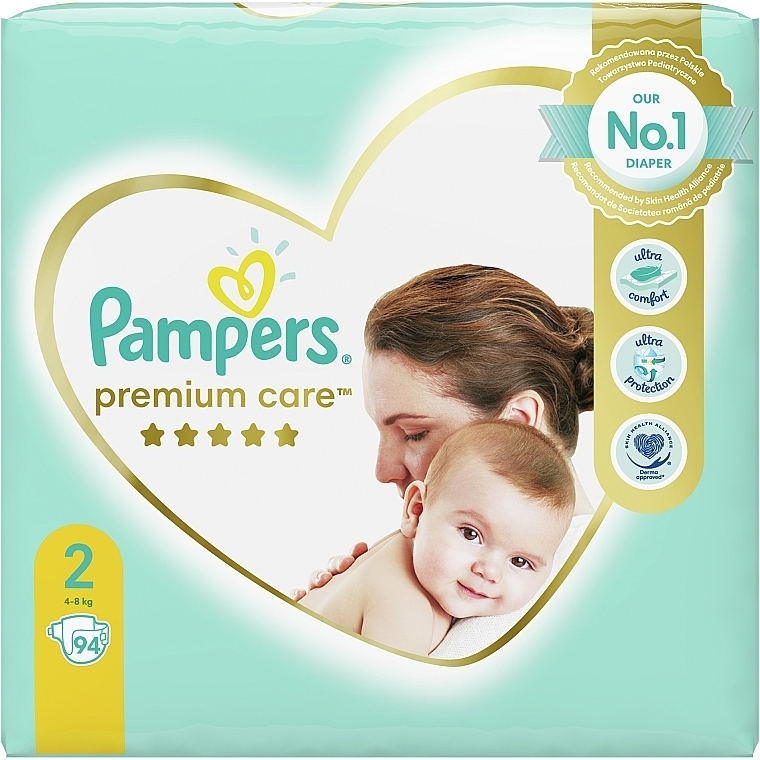 pampers premium care 1 i 2