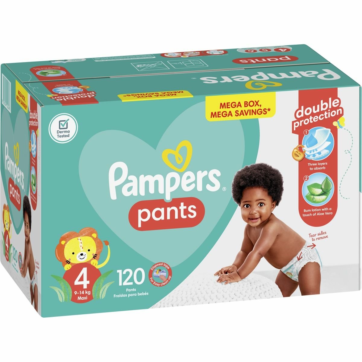 pampers 6 pants tabelle