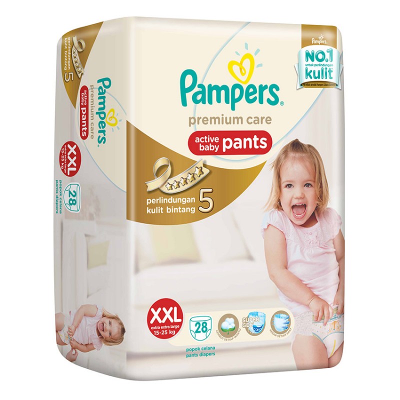 pampers żel