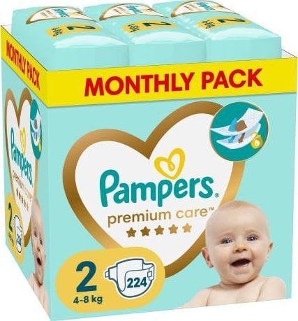 auchan pampers premium care 0