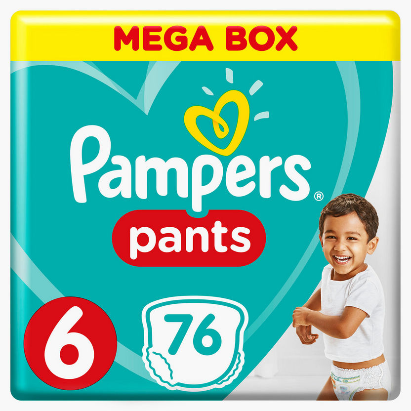 pampers old pee