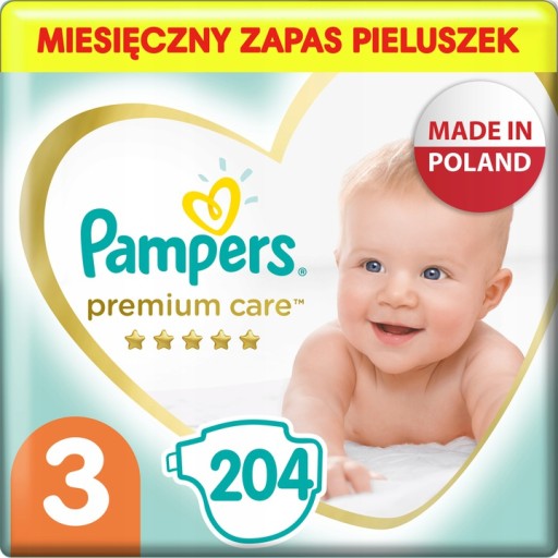 pampers premium care maxi 4 pieluszki 8-14kg 52 sztuki