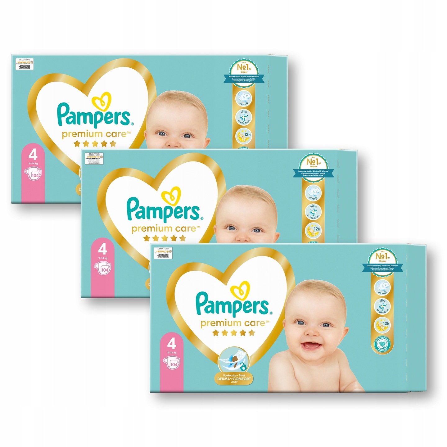 pieluchomajtki pampers 4 do ilu kg