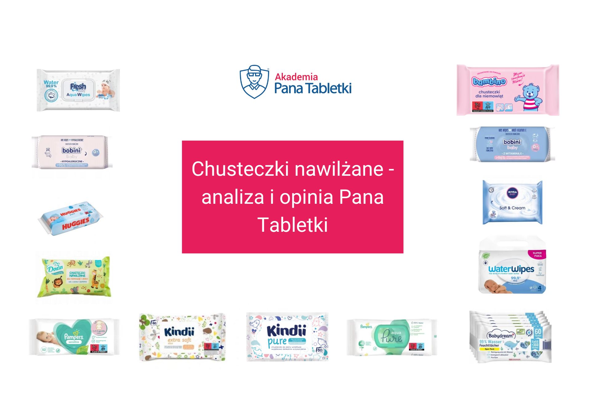 chusteczki pampers natural clean 12x64