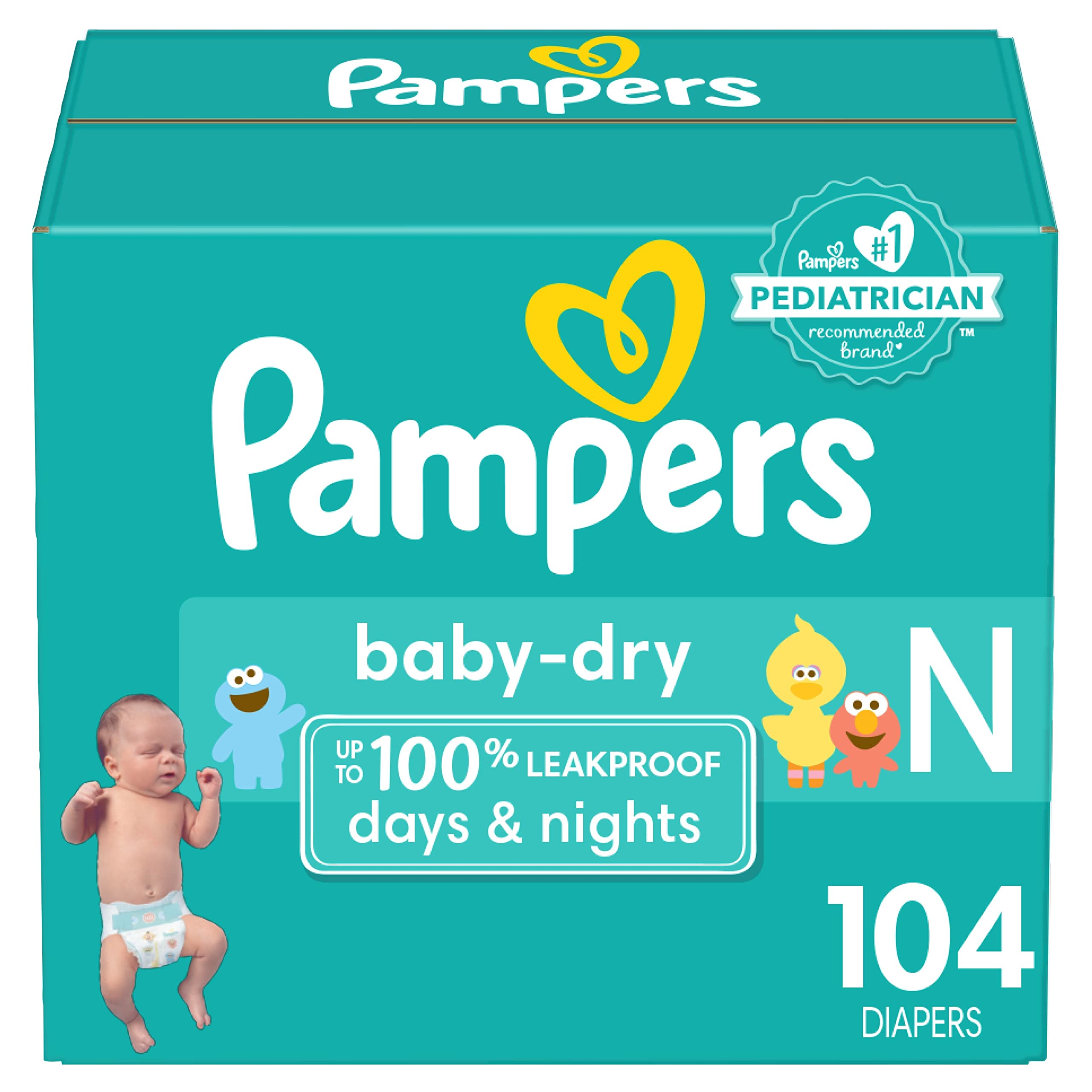 pampers nappies