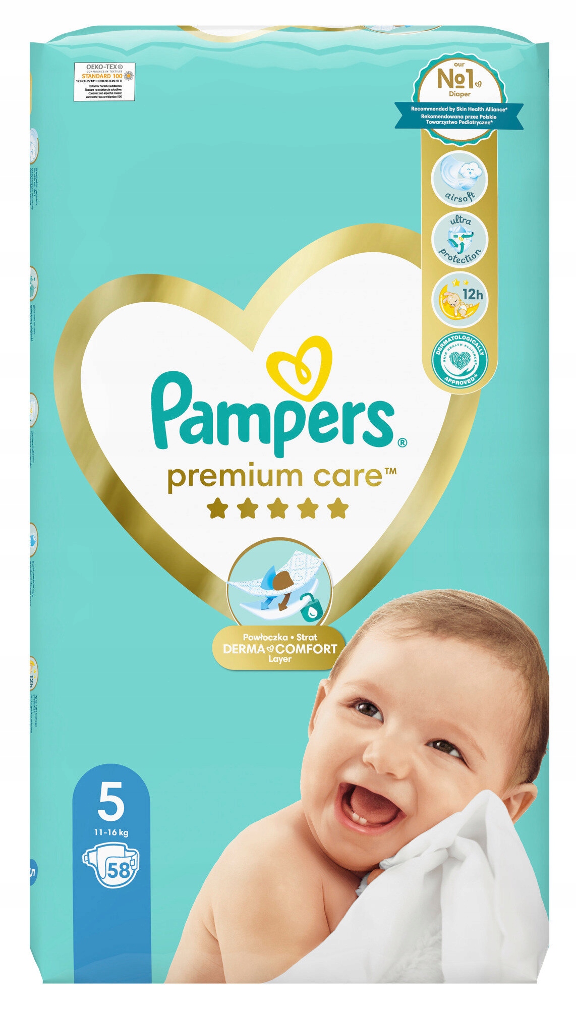 pieluchy pampers premium 2